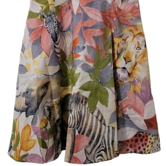 Retrolicious Safari Print Dress - Picture 2 of 5